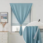 Self Adhesive Curtains, Portable Blackout Curtains Fabric Curtains - Image 6