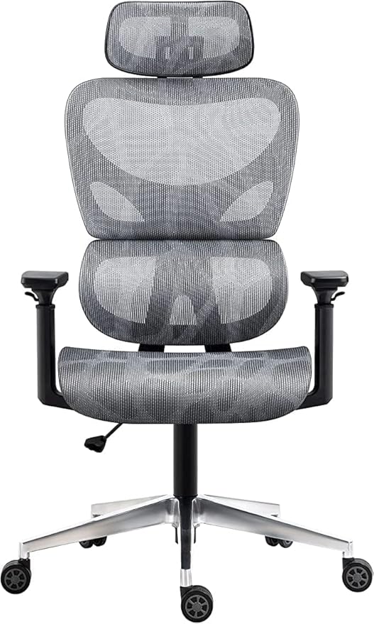 Nouhaus Ergo3D Ergonomic Office Chair Lumbar Support Mesh Office Chair - Image 5