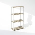 Furinno Turn-N-Tube Book Shelf, 4-Tier Bookshelf, Bookcase - Image 6