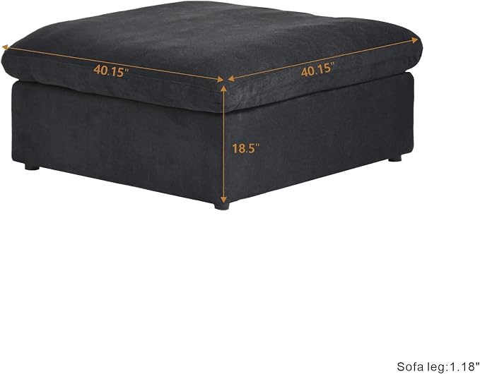 WJShome Ottoman, Modular Sectional Sofa, Minimalist Sofa Couch - Image 2