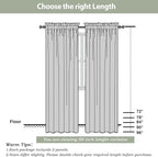 Black Sheer Curtains 96 Inch Length, Elegant Sheer Curtains - Image 7
