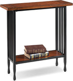 Ironcraft Solid Wood and Metal Console Table by LeickFurniture