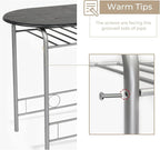 VINGLI 3 Piece Dining Set, Small Kitchen Table Set - Image 7