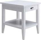 Leick Home Laurent 20 in. Solid Wood End Table by LeickFurniture