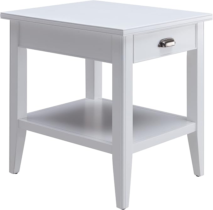 Leick Home Laurent 20 in. Solid Wood End Table by LeickFurniture