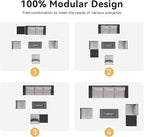 Aoxun Outdoor Patio Furniture Set - Image 8