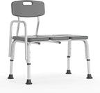 Flash Furniture HERCULES Series 300 Lb. Capacity Adjustable Gray Bath & Shower by FlashFurniture