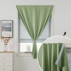 Portable Light Blocking Curtains Self-Stick Design, Removable Adhesive Window - Image 2