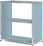 32-Inch 2-Tier Metal Bookcase, Open Shelf Storage Organizer by SIMPLINK