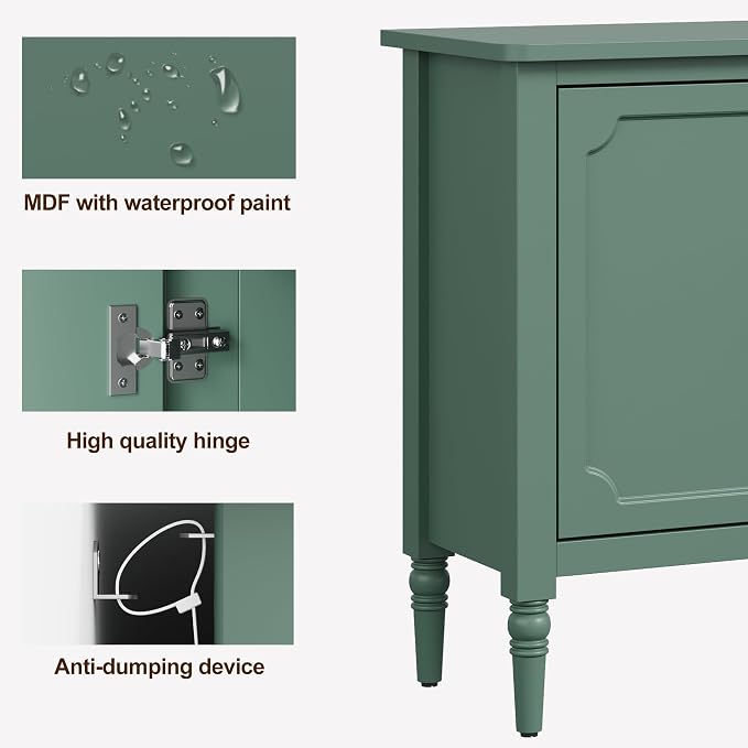 FansaFurn 3-Door Storage Cabinet - Image 4