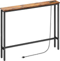 ELYKEN 5.9" Narrow Console Sofa Table by ELYKEN