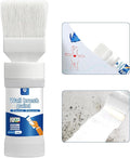 White Interior Wall Paint 6.35 oz, Drywall Repair Paint, Wall Primer by Anirun2-in-1PaintBrushRevolution