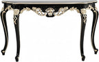 Vintage French Console Table, Wood Entryway Table by Unknown