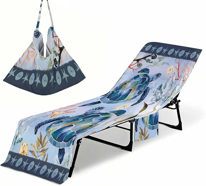 Irisbell Lounge Chair Towel Cover by Irisbell