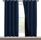 NICETOWN Full Shade Curtain Panels, Pair of Energy Smart & Noise Blocking Out by NICETOWN