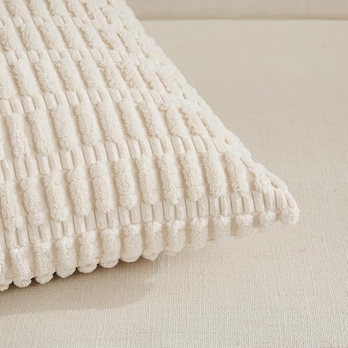 Fancy Homi 4 Packs Decorative Throw Pillow Covers - Image 4