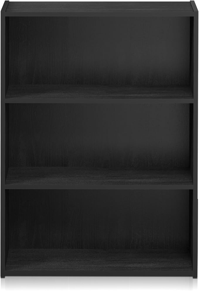 Furinno PASIR Book Shelf, 3-Tier Bookshelf, Storage Shelves Bookcase, 9.7 x - Image 7