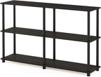 Furinno TURN-N-TUBE Storage Shelves, 3-Tier 47.4 Wide Book Shelf, Corner Shelf - Image 7