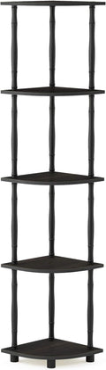 Furinno Turn-N-Tube 5 Tier Corner Display Rack Multipurpose Shelving Unit by Furinno-FitsYourSpaceFitsYourBudget
