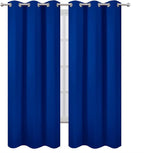 Royal Blue Thermal Blackout Curtains/42 x 84 Inch/Set of 2 Panels Room - Image 2