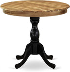 East West Furniture AMT-ANB-TP Antique Modern Dining Table - Image 3