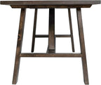 Flash Furniture Eli Farmhouse Trestle Coffee Table, Rustic Solid Wood Coffee - Image 5
