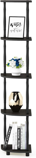Furinno Turn-N-Tube 5 Tier Corner Display Rack Multipurpose Shelving Unit - Image 6