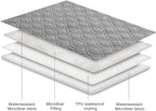Ameritex Waterproof Blanket Reversible Dog Bed Cover Pet Blanket - Image 6