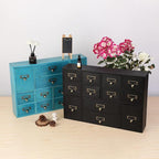 12 Drawers Apothecary Cabinet - Image 7
