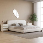 homary Queen Size Upholstered Bed Frame - Image 3