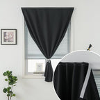 Portable Light Blocking Curtains Self-Stick Design, Removable Adhesive Window - Image 6