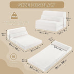 Tiita Convertible Folding Sofa Bed Twin Size - Image 3