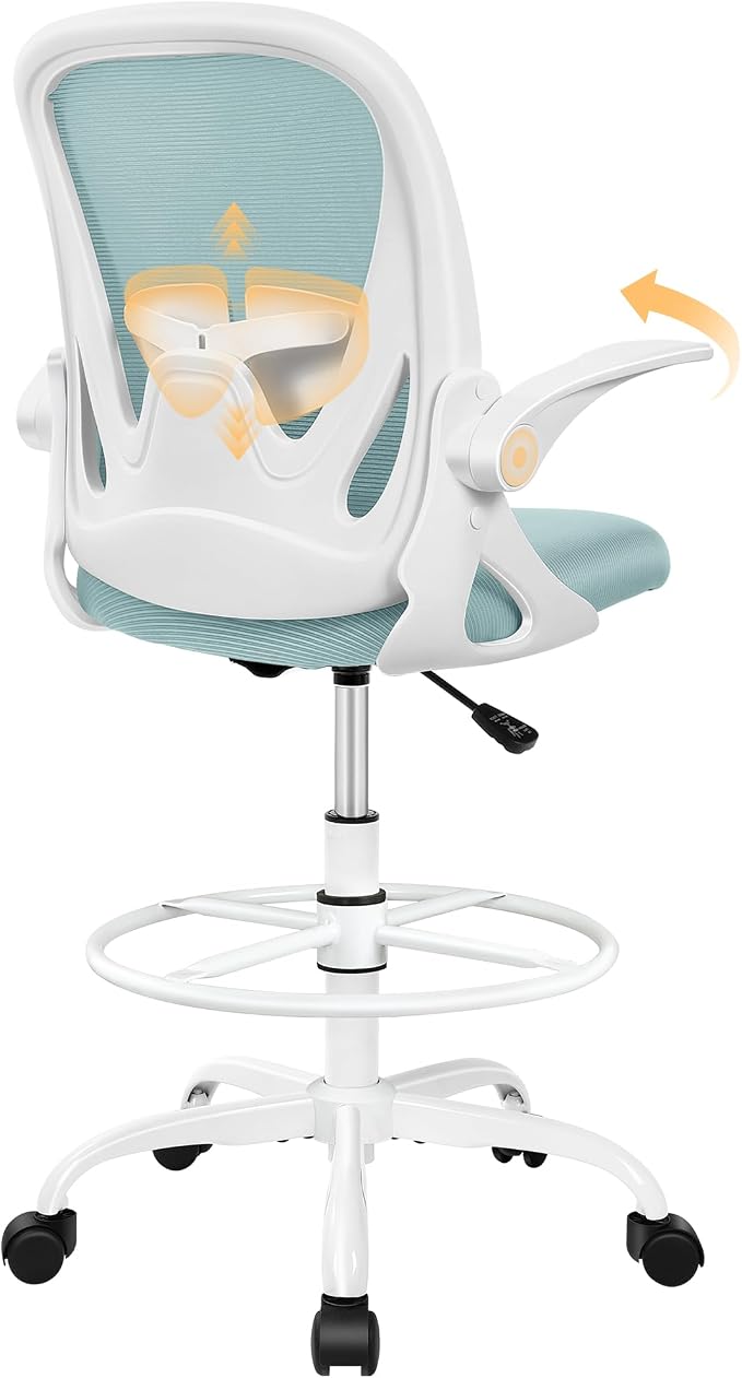 Primy Drafting Chair Tall Office Chair by Primy