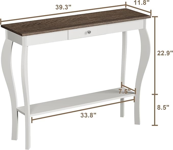 ChooChoo Narrow Farmhouse Console Table - Image 2