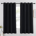 NICETOWN Black Out Curtains 63 inch Long by NICETOWN