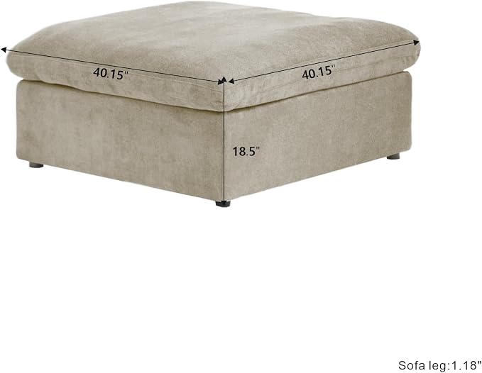 WJShome Ottoman, Modular Sectional Sofa, Minimalist Sofa Couch - Image 2