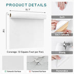 VEELIKE Self Adhesive Velvet Flocking Liner White Felt Drawer Liner - Image 8