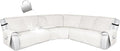 HDCAXKJ 100% Waterproof Reclining Sectional Couch Covers L Shape Recliner Sofa by HDCAXKJ