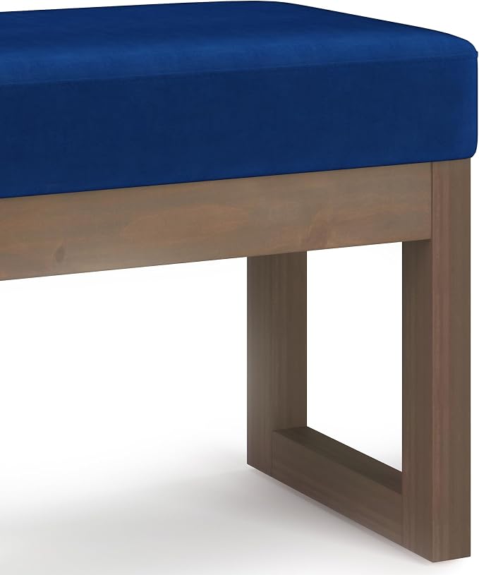SIMPLIHOME Milltown Small Ottoman Bench - Image 7