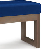 SIMPLIHOME Milltown Small Ottoman Bench - Image 7