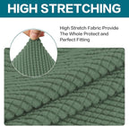 Turquoize 2 Piece Chair Covers Chair Slipcovers - Image 5