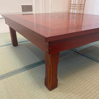 DAMEDAI Square 80X80cm Korean Floor Table Folding Legs Luxury Antique Home - Image 8