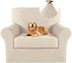 Turquoize 2 Piece Chair Covers for Living Room Armchair Cover Armchair by Turquoize