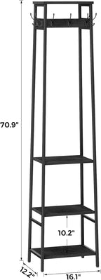 Coat Rack Freestanding, Coat Stand - Image 4