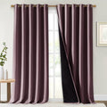 NICETOWN Dry Rose 100% Blackout Curtains by NICETOWN
