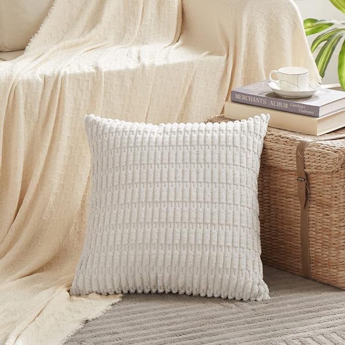 Fancy Homi 4 Packs Decorative Throw Pillow Covers - Image 2