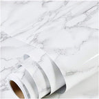 practicalWs Peel and Stick Marble Wallpaper 15.7'' x 236.2'' Marble Contact by practicalWs