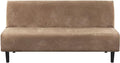 H.VERSAILTEX Real Velvet Futon Cover Armless Sofa Covers Sofa Bed Covers by HVERSAILTEX