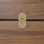 Piutouyar 4PCS Bronze Butler Tray Hinge, Heavy Duty Folding Flip Top Hinge 180 - Image 5