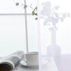 SpaceDresser Sheer Window Treatment Rod Pocket Curtain Panels - Image 4